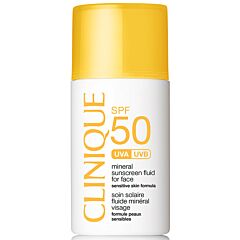 Clinique SPF50 Mineral Sunscreen Fluid For Face 