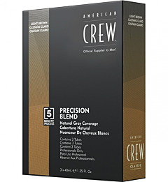 AMERICAN CREW Precision Blend Natural Gray Coverage Medium Natural 4-5