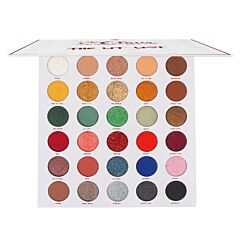 BH Miss Claus 30 Color Shadow Palette The Lit List