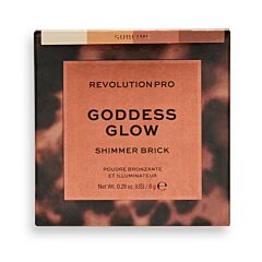 REVOLUTION PRO Goddess Glow Shimmer Brick Bronzer Sublime