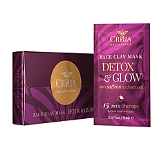 CROZIA Detox & Glow face clay mask 6pcs in box