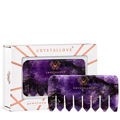 CRYSTALLOVE Amethyst Comb