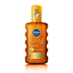 NIVEA Sun Tropical Bronze Спрей олио за слънце