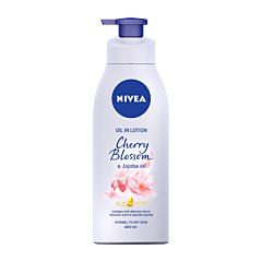 NIVEA Senses Cherry blossom & Jojoba Лосион за тяло с масла 