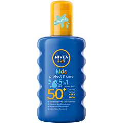 NIVEA Sun Детски цветен слънцезащитен спрей SPF 50+