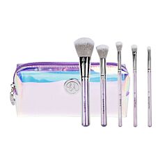 КОМПЛЕКТ BH 5 Piece Face & Eye Brush Set With Bag Flower Power