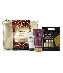 КОМПЛЕКТ AHAVA Gift Set - Strike Gold (Face & Hand Trio) 