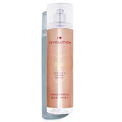 I HEART REVOLUTION Vanilla & Creme Brulee Body Mist