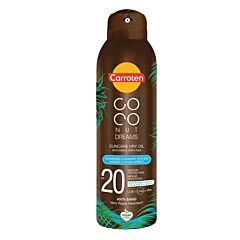 CARROTEN Coconut Dreams слънцезащитно сухо олио спрей SPF20