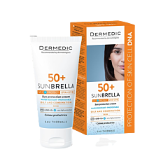 DERMEDIC SUNBRELLA Слънцезащитен крем за лице SPF 50+  за мазна и комбинирана кожа