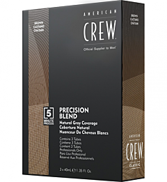AMERICAN CREW Precision Blend Natural Gray Coverage Medium Ash 5-6