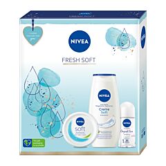 КОМПЛЕКТ NIVEA Pc Fresh Soft 3Pcs