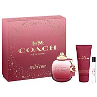 КОМПЛЕКТ COACH Wild Rose Eau De Parfum + Travel Spray + Body Lotion
