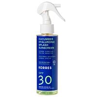 KORRES Cucumber Hyaluronic Splash Sunscreen Face & Body  SPF30