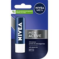 NIVEA MEN Балсам за устни Active Care