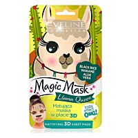 EVELINE Magic Mask Lama Queen Матираща 3d Sheet Маска За Лице