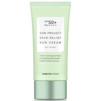 THANK YOU FARMER Sun Project Skin Relief Sun Cream SPF50+ PA++++
