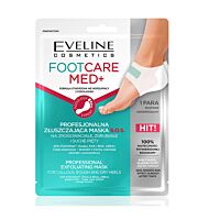 EVELINE Foot Care Med+ Professional Ексфолираща SOS Текстилна Маска За Пети