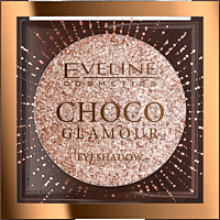 EVELINE Choco Glamour Mono Eyeshadow N01 Moon Sparkle