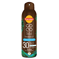 CARROTEN Coconut Dreams слънцезащитно сухо олио спрей SPF30