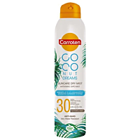 CARROTEN Coconut Dreams слънцезащитен сух спрей мист за тяло SPF30