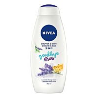 NIVEA Душ-гел и пяна за вана 2в1 Good-bye Stress