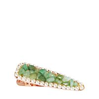 CRYSTALLOVE Aventurine Hair Clip