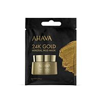 AHAVA Single Use 24K Gold Mineral Mud Mask 