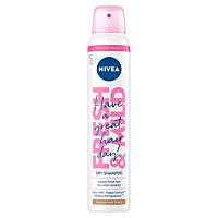 NIVEA HC 3in1 Сух шампоан кестеняви тонове