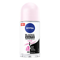 NIVEA Deo Рол-он дамски Invisible on Black & White Clear