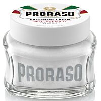 PRORASO Pre Shave Cream Sensitive Green Tea