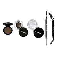 КОМПЛЕКТ MORPHE Supreme Brow - 5-Piece Artist’S Brow Kit - Java