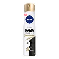 NIVEA Deo Спрей дамски Invisible on Black & White Silky Smooth XL size