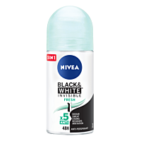 NIVEA Deo Рол-он дамски Invisible on Black & White Fresh