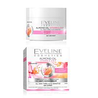 EVELINE Nature Line Бадемово Масло Ден&Нощ Анти Ейдж Крем За Лице 