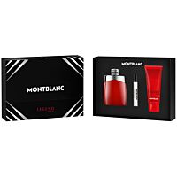 КОМПЛЕКТ MONTBLANC LEGEND RED Eau de Parfum + Travel Spray + Shower gel