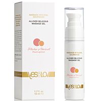 YESforLOV Allover Delicious Massage Gel Peach Abricot