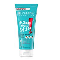 EVELINE Clean Your Skin 3in1 Гел + Пилинг + Маска