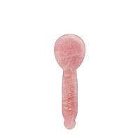 CRYSTALLOVE Rose Quartz Spoon Gua Sha