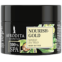 AFRODITA 100% Spa Nourish Gold Body Butter 