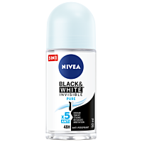 NIVEA Deo Рол-он дамски Invisible on Black & White Pure