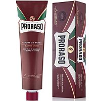 PRORASO Shaving Cream Tube Nourish Sandalwood