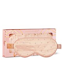 CRYSTALLOVE Crystalized Silk Eye Mask - Rose Gold 