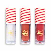 I HEART REVOLUTION Candy Cane Forest Lip Gloss Trio