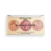 REVOLUTION PRO Blush & Glow Face Palette Cranberry Glow