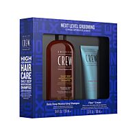 КОМПЛЕКТ AMERICAN CREW Next Level Grooming Fiber Cream Kit