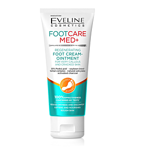 EVELINE Foot Care Med+ Крем-Мехлем За Много Суха, Груба И Напукана Кожа На Краката