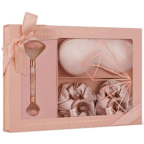 КОМПЛЕКТ CRYSTALLOVE Rose Quartz Home Spa Set