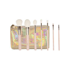 КОМПЛЕКТ BH  7 Piece Face & Eye Brush Set with Bag  Travel Series 