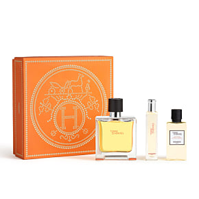 КОМПЛЕКТ HERMES Terre D Hermes Eau De Parfum Travel Spray Shower Gel